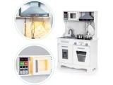 Wooden Children's Kitchen Ecotoys, with Sounds Led + Accessiores