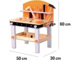 Wooden workshop tool set Ecotoys