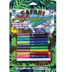Splat Planet magic colouring book ZOO