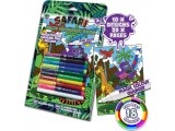 Splat Planet magic colouring book ZOO