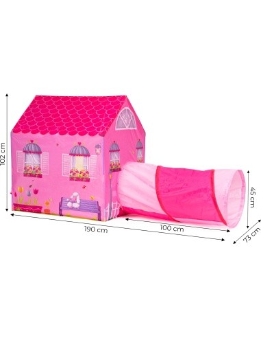 Tent house with tunnel tent children's playground IPLAY