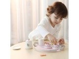 Wooden tea cup kettle set 15 items ECOTOYS