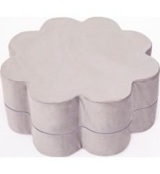 Pouf Misioo Flower - Grey