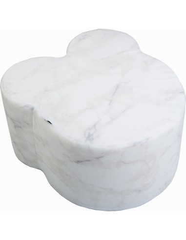 Pouf Misioo Bear - White Marble