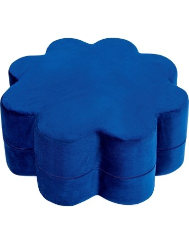 Pouf Misioo Flower - Dark Blue