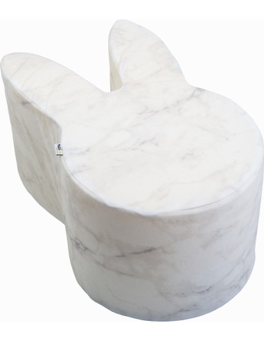Pouf Misioo Rabbit - Marble