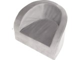 Kid's Armchair Misioo Velvet - Grey