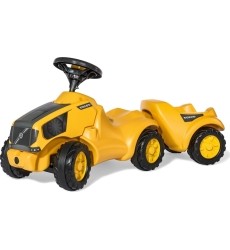 Paspiriamas traktorius su priekaba RollyMinitrac Volvo