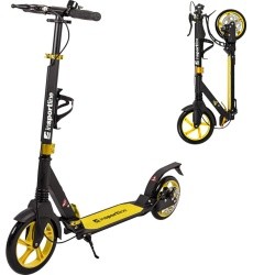 Folding Scooter inSPORTline Discola - Yellow