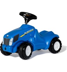 Paspiriamas traktorius RollyMinitrac NEW HOLLAND