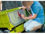 Minamo traktoriaus priekaba RollyContainer CLAAS