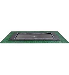 EXIT Dynamic įleidžiamas batutas 275x458 cm su Freezone apsauginėmis plytelėmis – juodas