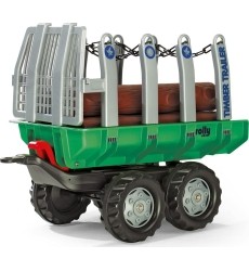 Minamo traktoriaus priekaba RollyTimber Trailer