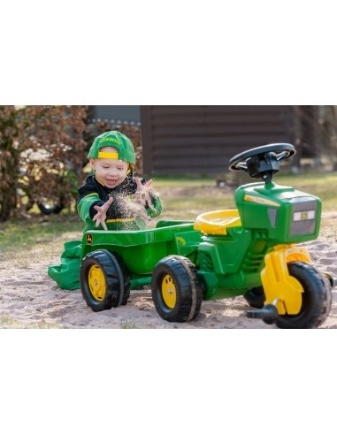 Minamas traktorius su priekaba RollyTrac John Deere