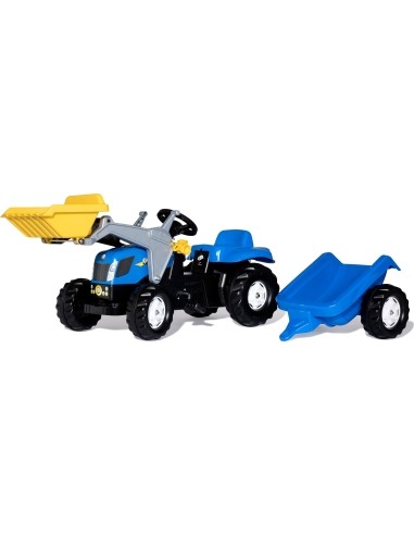 Minamas traktorius su samčiu RollyKid NEW HOLLAND