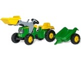 Minamas traktorius su samčiu RollyKid John Deere