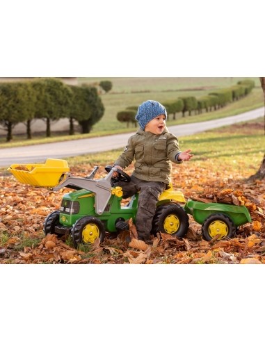 Minamas traktorius su samčiu RollyKid John Deere