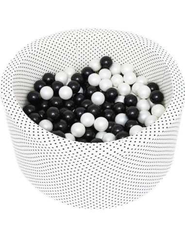 Ball Pool Misioo Smart - White with Black Dots, without Balls
