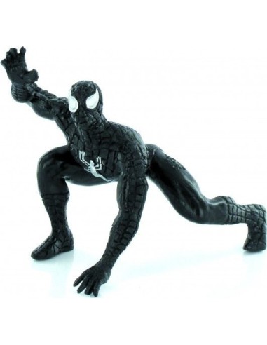 Figurine Comansi Spiderman, Black, Bent Over