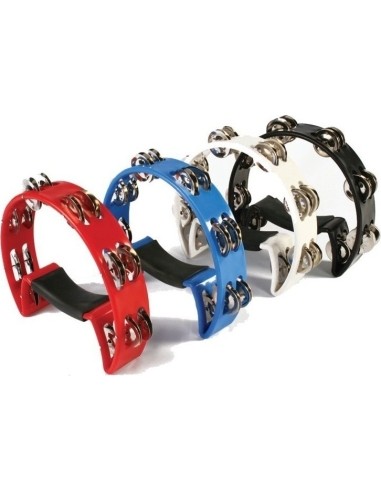 Half Plastic Tambourine Amaya