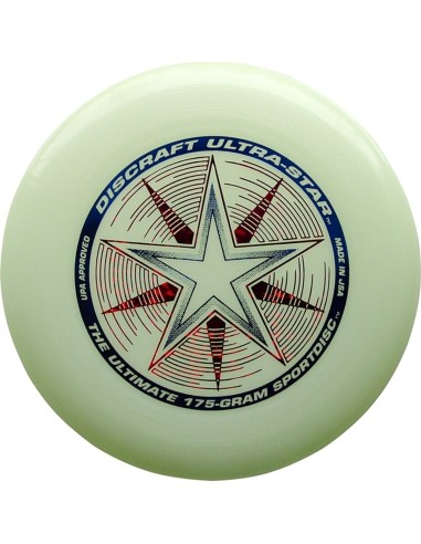 Skraidantis frisbio diskas Ultrastar 175 g Nite Glo