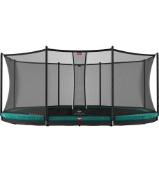 BERG Grand Favorit InGround 520 Green + apsauginis tinklas Comfort
