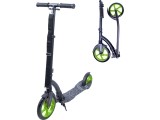 Worker Span folding scooter with shock absorbers (up to 100kg) - Green