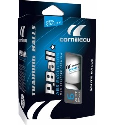 Cornilleau P-Ball 1* White x6