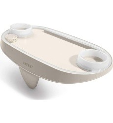 LED šviečiantis gėrimų laikiklis su vieta planšetiniam telefonui SPA INTEX 28520
