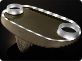 LED illuminated drink holder with space for tablet phone SPA INTEX 28520