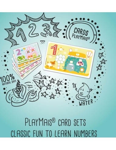PlayMais card set LEARN Numbers