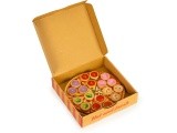 Wooden Velcro pizza cutter for kids 27 pieces