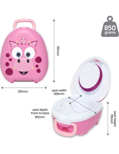 Portable Baby Potty My Carry Potty, Dragon