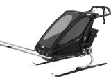 Multi-Sport Bike Trailer Thule Chariot Sport Midnight Black on Black, 1-seat