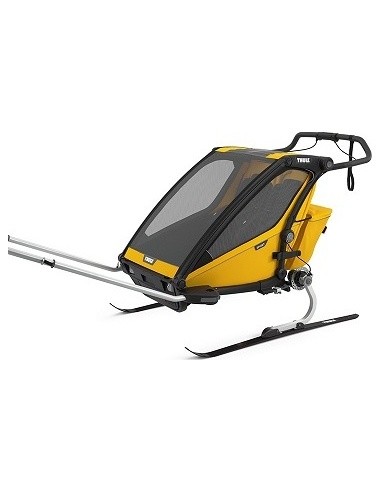 Multi-Sport Bike Trailer Thule Chariot Sport Black/ Spectra Yellow, 2-seat