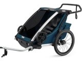 Multi-Sport Bike Trailer Thule Chariot Cross Majolica Blue, 2-seat