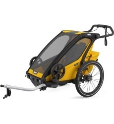 Multi-Sport Bike Trailer Thule Chariot Sport Black/Spectra Yellow, 1-seat