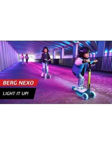 BERG Nexo Foldable Lights Magnet-deck Red