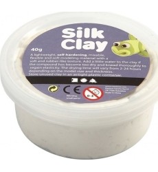 Silk Clay - white, 40 g