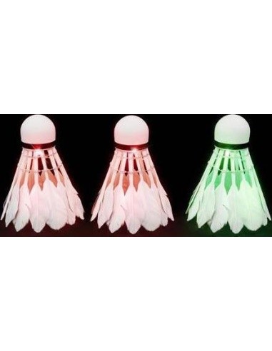 NBL6223 SHUTTLECOCKS FEATHERS LED 3 PCS. NILS