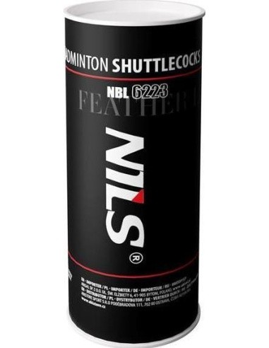 Plunksniniai badmintono kamuoliukai su LED NBL6223 Nils, 3 vnt.