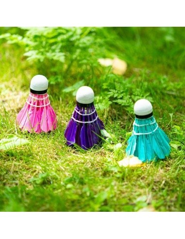 NBL6213 FEATHERS SHUTTLECOCKS MULTICOLOR 3 PCS. NILS