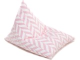 Beanbag Wigiwama Pink Herringbone