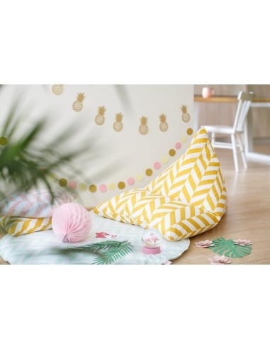 Beanbag Wigiwama Pink Herringbone