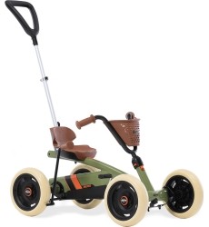 Mašinėlė vaikams BERG Buzzy Retro 2-in-1 Green
