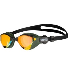 Mirror Swimming Goggles Arena Cobra TRI Swipe, Yellow-Green