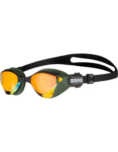 Mirror Swimming Goggles Arena Cobra TRI Swipe, Yellow-Green