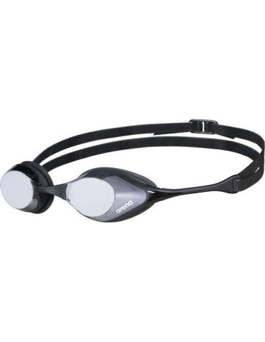 Mirror Swimming Goggles Arena Cobra Swipe, Silver-Black