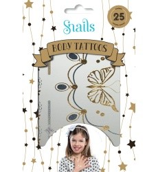 Snails Kūno Tatuiruotė Metalika