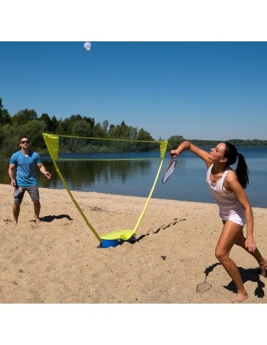 Badmintono rinkinys Schildkröt Compact su tinkleliu